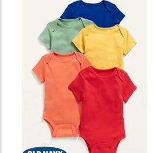 Old navy rainbow onesies bodysuit